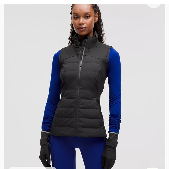lululemon athletica Jackets & Blazers - Lululemon Athletica down for it all black Puffer Vest